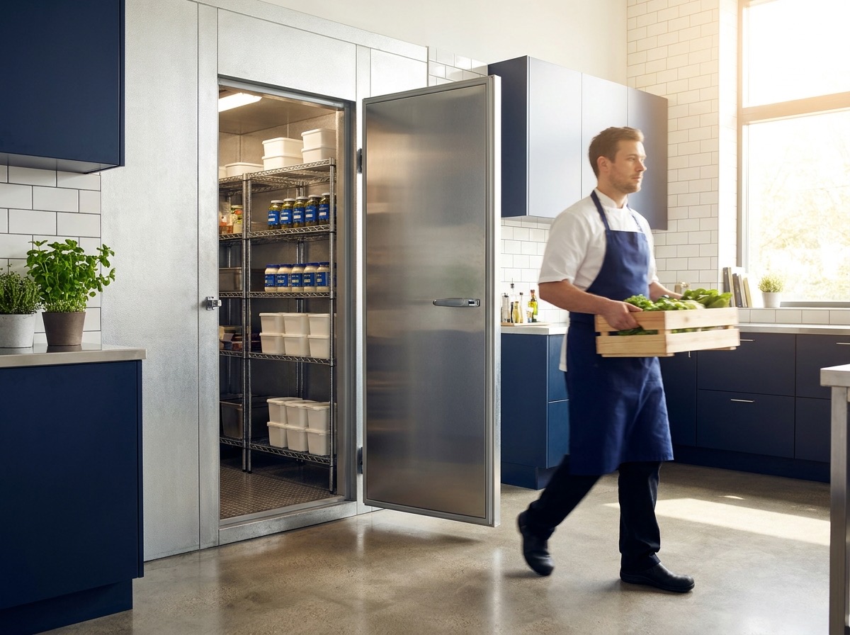 Walk-in coolers and freezers